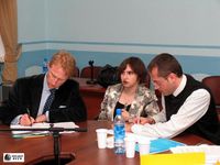 Встреча руководства РГГУ с организаторами программы Темпус