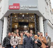 Студенты юридического факультета РГГУ посетили Московскую биржу