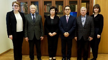  РГГУ посетил вице-президент Академии общественных наук г-н Та Минь Туан
