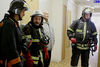Пожарные учения в РГГУ