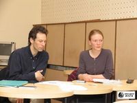 Мастер-класс преподавателей французского языка Франсуа де Жювенеля и Майи Верт