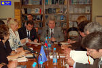 The delegation of the Committee for Education, Scientific researches and assessment of Bundestag's technologies, FRG, visits the RSUH_01 The delegation of the Committee for Education, Scientific researches and assessment of Bundestag's technologies, FRG, visits the RSUH_01