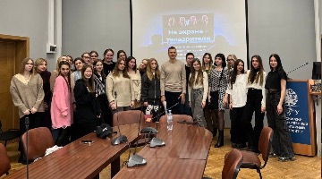 В РГГУ состоялась вторая встреча с главой отдела мультимедийных технологий Первого канала Юрием Легейдо