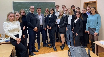 Встреча студентов и эксперта Комитета Государственной Думы А.Н. Белозёрова