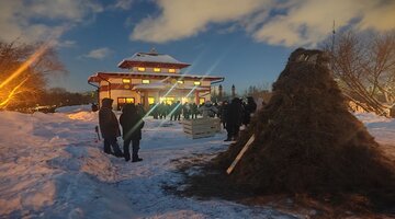 Студенты Центра изучения религий встретили буддийский Новый год в дацане Тубден Шедублинг