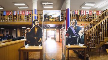 	 В Научной библиотеке РГГУ представлена выставка книг к 300-летию окончания Северной войны