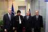The president of Bolivia visiting RSUH