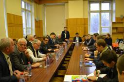 Встреча студентов ФМОиЗР с депутатами парламента Сербии