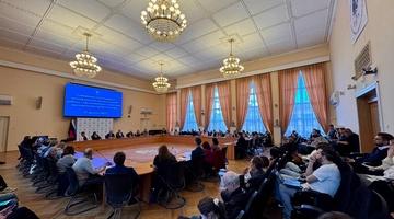 Состоялось расширенное совещание с ответственными за координацию воспитательной работы с обучающимися и кураторами академических групп обучающихся 1-го курса РГГУ