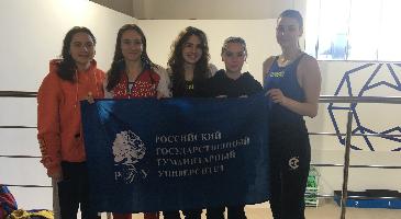Сборная РГГУ по плаванию выступила в программе ХХХIII Московских студенческих спортивных игр