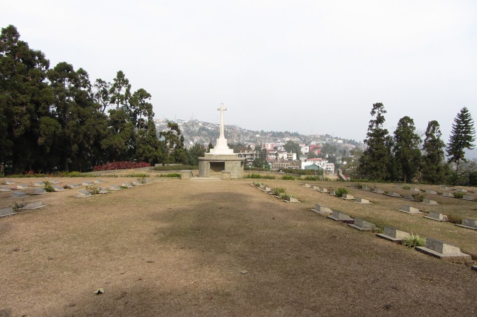 Kohima War Cemetery, Nagaland, North-East India  February, 2015. 