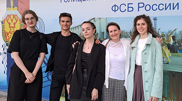 В Голицынском пограничном институте состоялась дружеская игра КВН