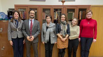 Делегация Посольства Федеративной Республики Бразилия посетила РГГУ с рабочим визитом
