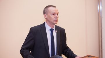Встреча ректора РГГУ Александра Безбородова со студентами