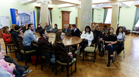 Presentation on the topic "Interdisciplinary educational program Smart Civilization: experience, stages and prospects" held at RSUH