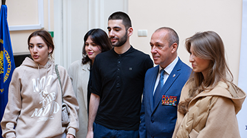 Студенты и преподаватели РГГУ встретились с участником спецоперации по освобождению заложников в Беслане