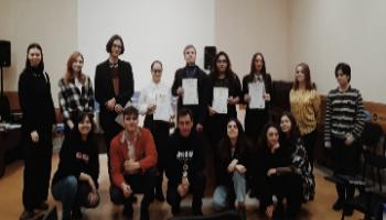 Состоялось награждение победителей студенческого литературного конкурса пьес «Сон Софокла»
