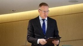 Andrey Loginov, Acting Rector of RSUH, takes part in the 12th St. Petersburg International Law Forum