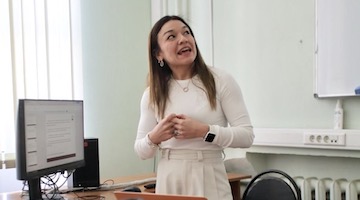 Доктор Хинон Бохоркес Пальма посетила исторический факультет РГГУ