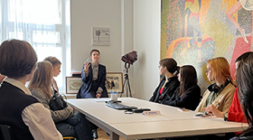 RSUH students visited the architectural bureau "Planet 9"