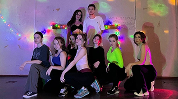 В Общежитии РГГУ состоялся первый мастер-класс по танцам
