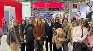 Студенты исторического факультета снова посетили выставку "Россия" на ВДНХ