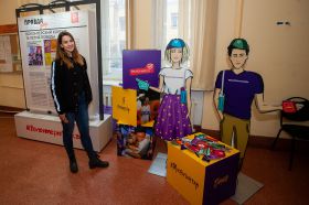 Volunteer students of RSUH held a charity festival «Volunteer Wednesday»
