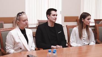 Студент РГГУ принял участие во встрече с заместителем Министра науки и высшего образования РФ