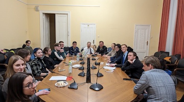 Состоялось заседание Клуба молодых историков РГГУ