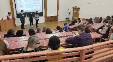 Социологический факультет провёл встречу с учениками Предуниверсария