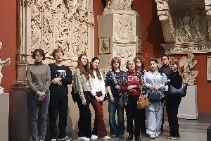 Посещение ГМИИ им. А.С. Пушкина студентами 1 курса