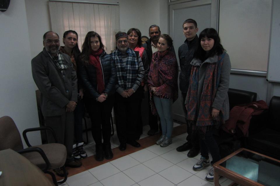 12.01.2015 The University of Delhi, New Delhi Students of Hindi group and teachers of RUSH and Moscow State University visited the University of Delhi.