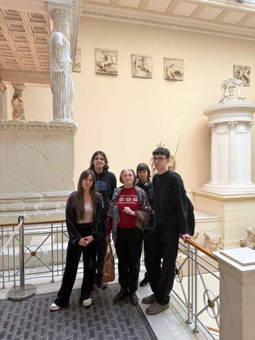 Посещение ГМИИ им. А.С. Пушкина студентами 1 курса