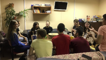 В Общежитии РГГУ провели "Посвящение в общежители"!