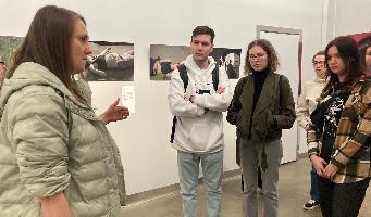Студенты факультета истории искусства посетили выставку «Наука, технология, искусства»