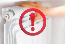 Отключение отопления и горячего водоснабжения