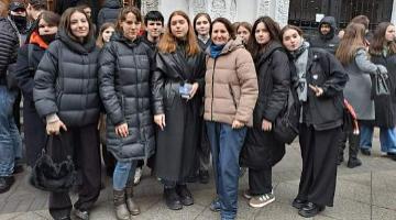 Студенты Института Психологии встретили Крымскую весну на Красной площади