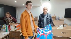 RSUH provided humanitarian aid to refugees and families of servicemen