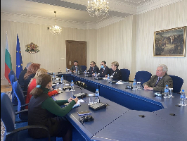 Ефим Пивовар в составе делегации Русского исторического общества принял участие во встрече с вице-президентом Болгарии Илияной Йотовой