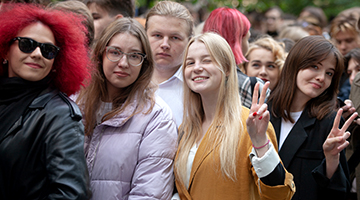  В РГГУ состоялось посвящение в студенты