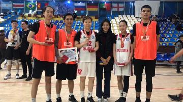 Иностранные студенты РГГУ приняли участие в Чемпионате по баскетболу