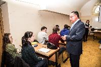 Встреча начальника ГАУ МО П.М. Петрова со студентами 3 и 2 курсов 