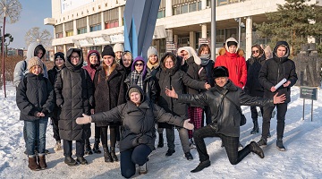 Студенты Гуманитарного колледжа посетили выставку "Первозданная Россия"