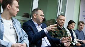 Dr. Konstantin Mogilevsky, Deputy Head of MINOBRNAUKI, met with students of RSUH