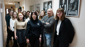 Открытие фотовыставки студенток специальности "Техника и искусство фотографии" Евы Галац и Анны Семеновой