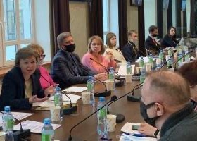 Dr. Elena Zenkina presented RSUH at the All-Russian conference on social communications