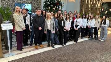 Студенты РГГУ посетили с экскурсией «Отель Москва Красносельская»