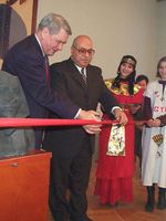 Торжественное открытие Международного учебно-научного Центра египтологии им. В.С. Голенищева.