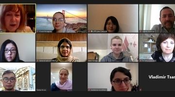  В Международном учебно-научном центре русского языка состоялся  	 Международный круглый стол иностранных аспирантов РГГУ