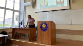 Master class "Healthy lifestyle: the key to successful self-realization" was held at RSUH